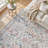 Soft Multicolor Vintage Floral Washable Non-Slip Area Rug for Living Room & Bedroom-1972653655