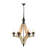 Suspended luminaire with adjustable chain