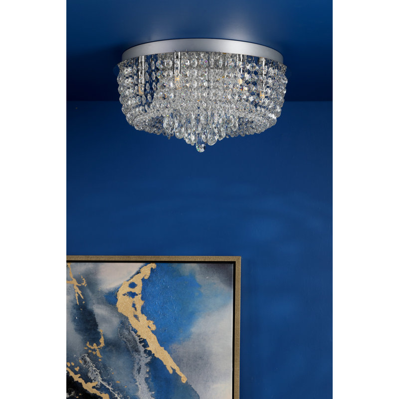 Dovray Crystal Flush Mount