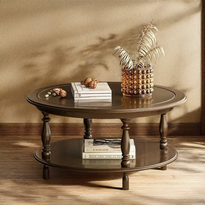 American retro double-hollowed coffee table