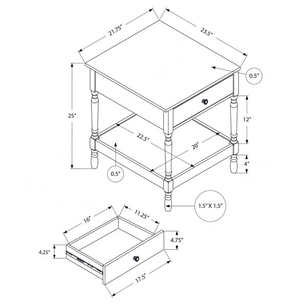 Dimensions du produit