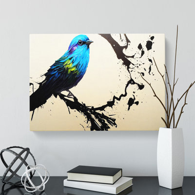 Awesome Bird - Wrapped Canvas Painting