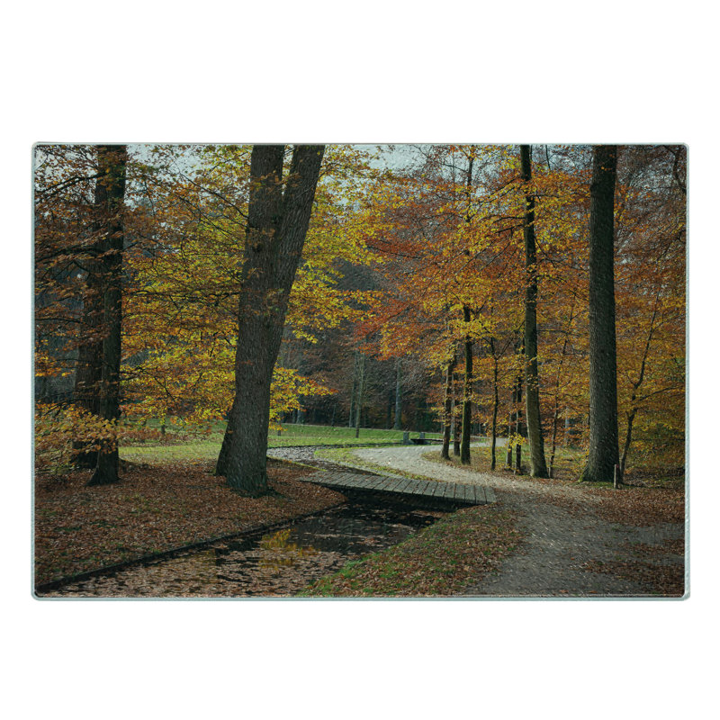 Planche à découper en verre trempé Ambesonne
