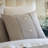 Charleston Embroidered Cotton Throw Pillow