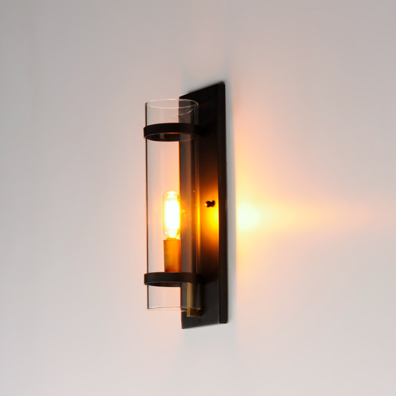 Ethbin Steel Flush Mounted Sconce
