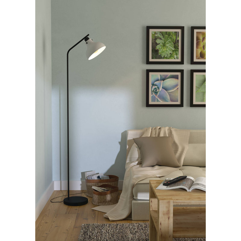 Tadley 158cm Black Arched Floor Lamp