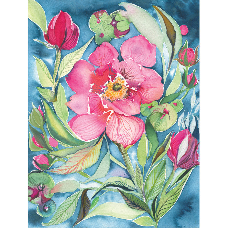 Floraison sauvage, H 24 po x l 18 po
