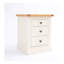Clarke 45cm W Solid + Manufactured Wood Bedside Table-268978221