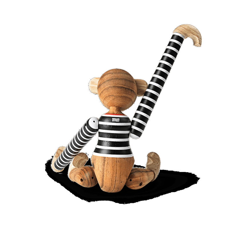 Monkey X Mads Norgaard Figurine, 11" H x 4.3" W x 11.4" D