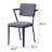 Open Back Upholstered Office Chair-1955123647