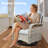 Three-Piece Outdoor Swivel Chair Set-1847364727