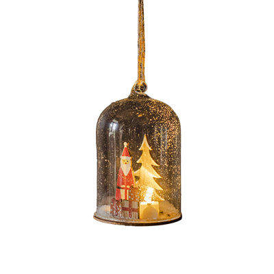Suspended Colorful Ball Lamps Festive Lighted Accessories Christmas Tree Hangings Full Home Decor Pieces