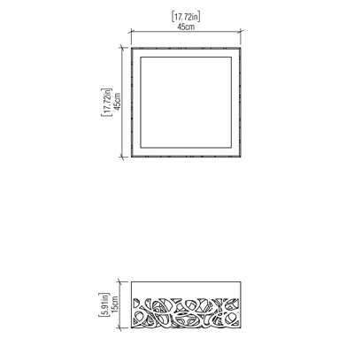 1 - Light LED Flush Mount