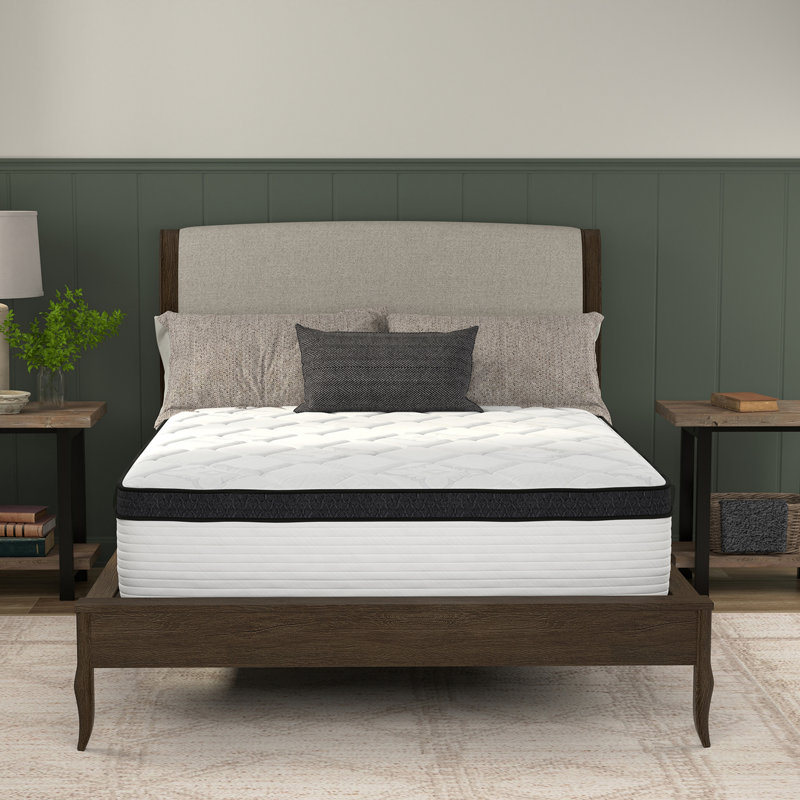 12" Plush Pillow Top Hybrid Mattress, California King