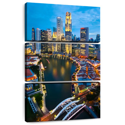 Paysage urbain illuminé Masam