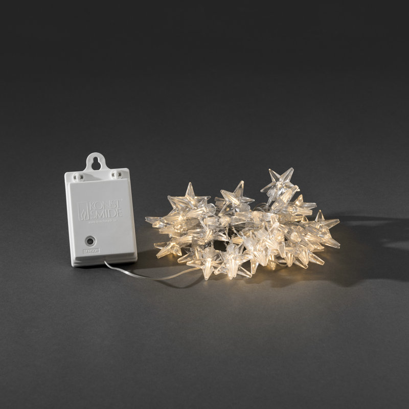 440cm LED Battery Powered 40 - Bulb Wide Angle LED String Light