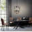 6 - Light Dimmable Lantern Geometric Chandelier