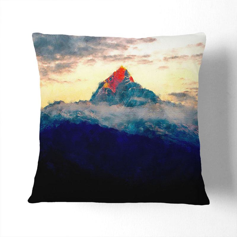 Square Throw Cushion, 40cm H x 40cm W x 15cm D, White
