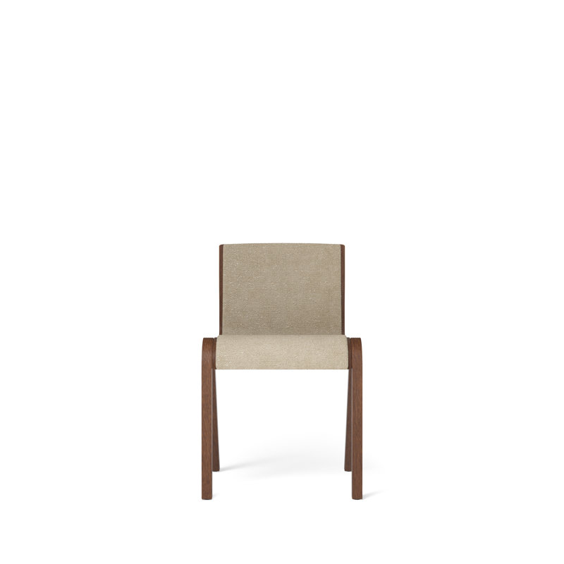 Ready Upholstered Dining Chair, Red Stained Oak, Bouclé 02 Acrylic