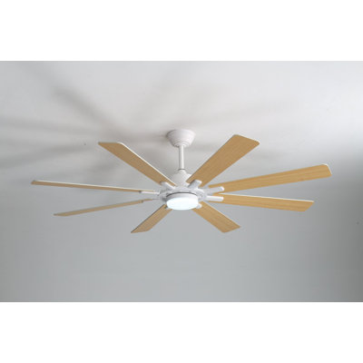 8-blade ceiling fan.