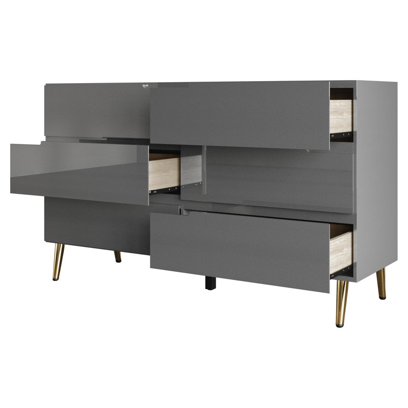DRESSER EN GRIS, Gris