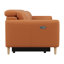 Causeuse en cuir fleur Tawanne