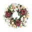 28" Dried Roses And Hydrangeas Holiday Wreath