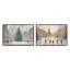«Silent Night Square», ensemble de 2 reproductions d'art-798371465-798371464