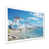 White Single Picture Framed