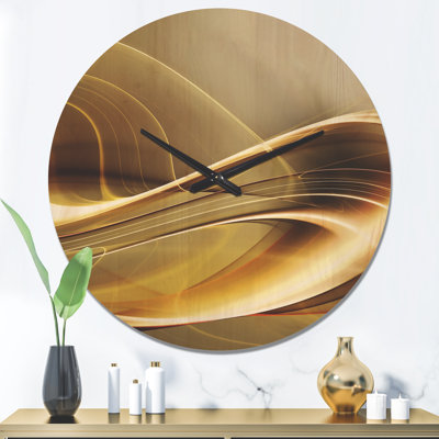 Elegant Modern Sofa - Modern Wood Wall Clock