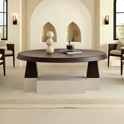 Modern simple solid wood creative coffee table