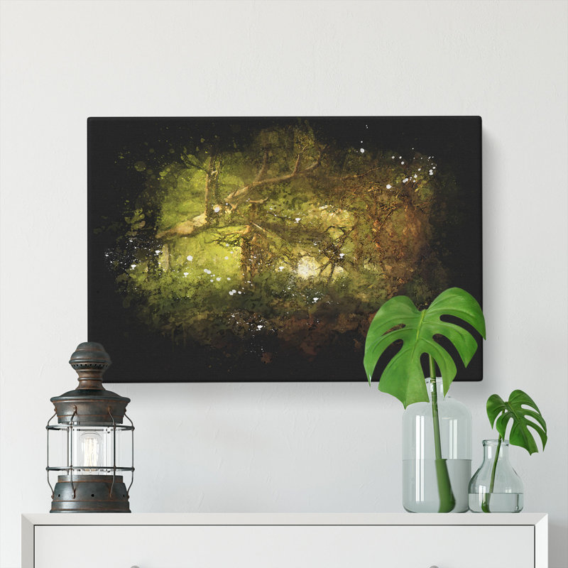 Mystical Forest - Wrapped Canvas Print, 35cm H x 50cm W x 3cm D