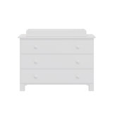 Milk Street Baby "Just White" Three Drawer Dresser