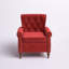Fauteuil capitonné en polyester 29,5 po Anite-70859782