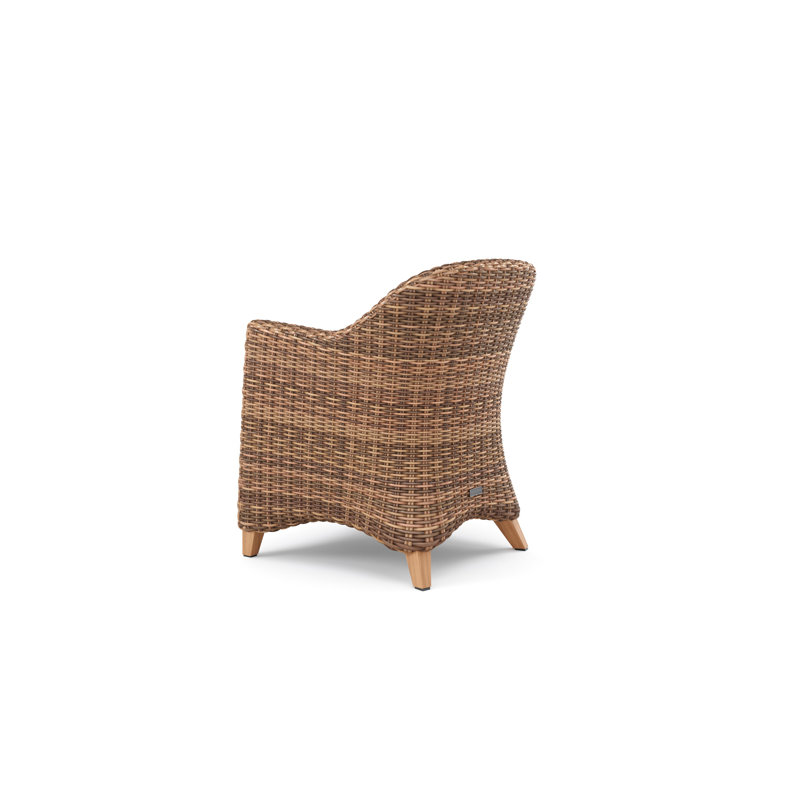 Truss Outdoor Teak Dining Armchair