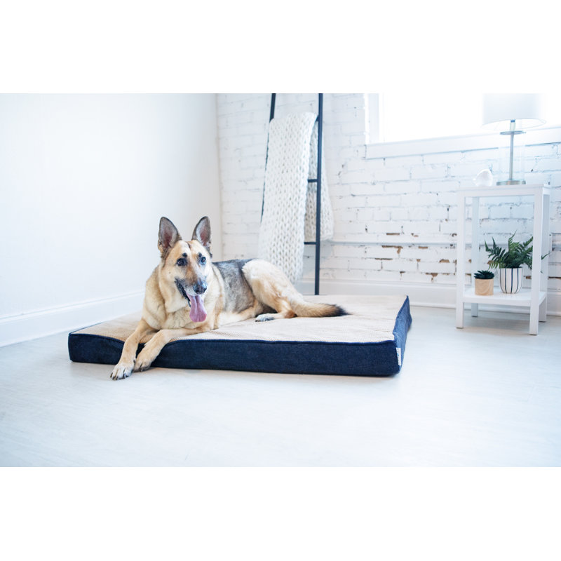 Petmate La-Z-Boy Bentley Orthopedic Foam Dog Bed Sephia Brown For Dogs up to 25lbs with Supportive Foam Durable Removable High Quality Washable Cover