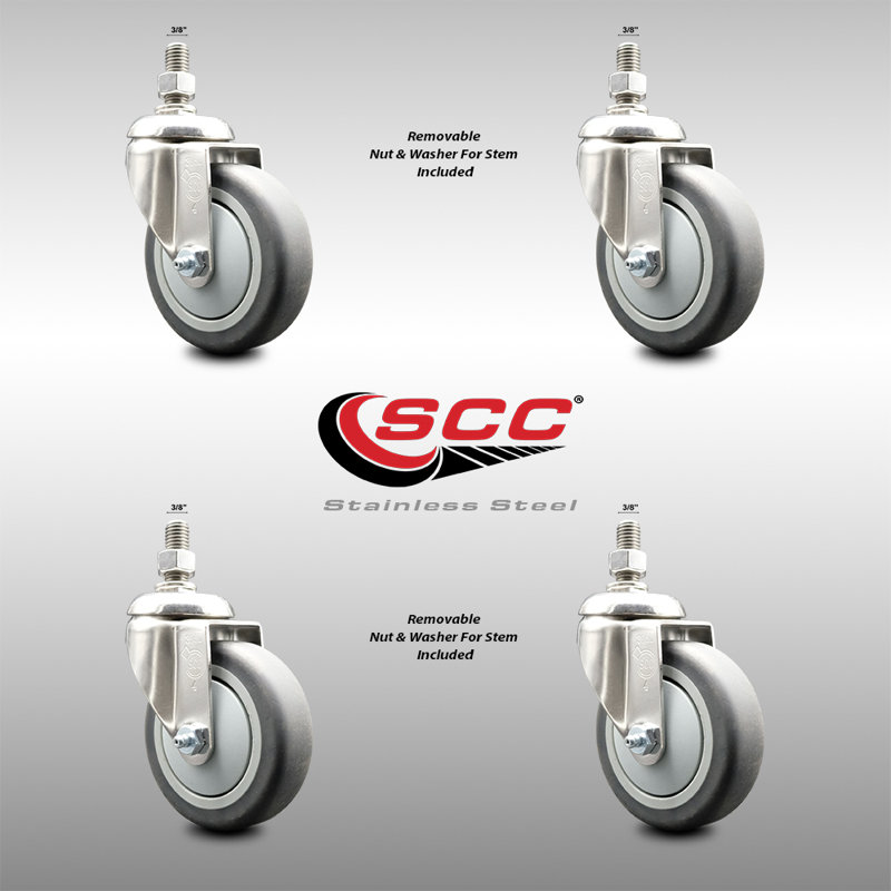Thermoplastic Rubber Casters