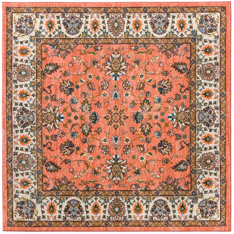 Artez Oriental Indoor Rug, Square 7'10"