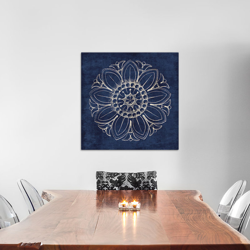 « rosette vii », impression, H 26 po x l 26 po x P 1,5 po, Toile