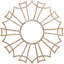 Médaillon de plafond en bois Augustus-63412090-63412116