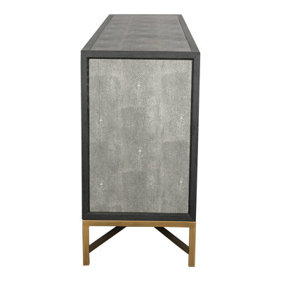 Meera 76" Wide Wood Sideboard