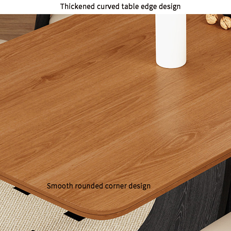 Table de salle à manger simple et haut de gamme, 29.52”H x 55.11”L x 31.49”W