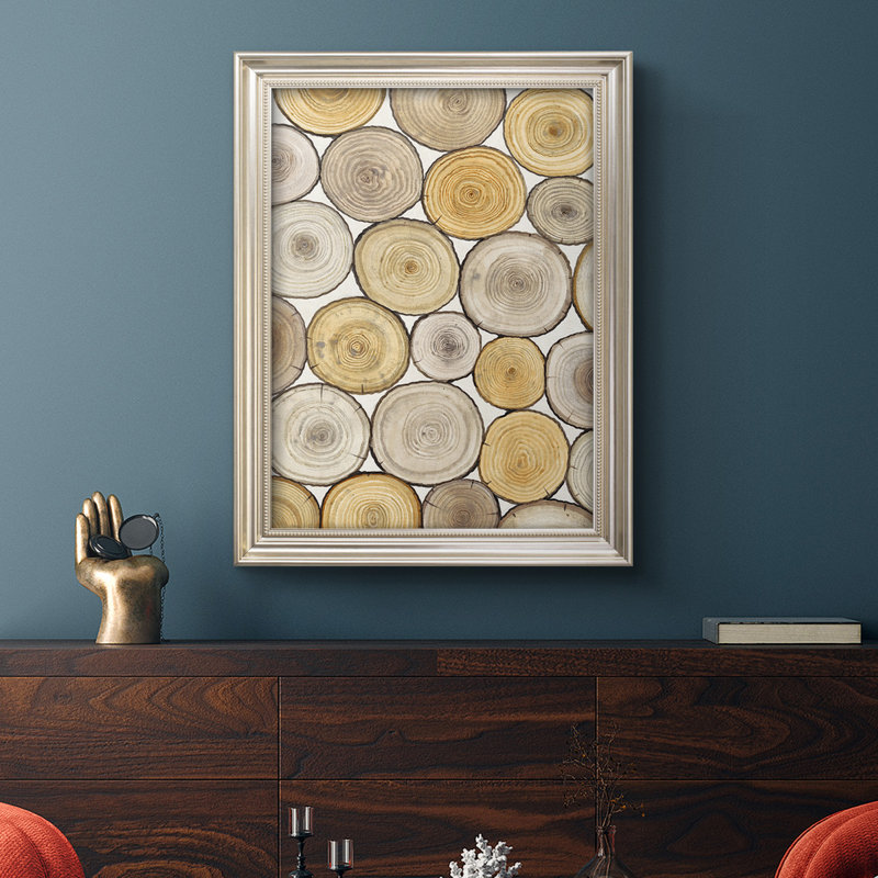 Tree Ring Study II - reproduction d'art sur toile, L 21 po x H 25 po