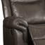 Causeuse en cuir Lydia Aire Motion avec port USB et console Lydia