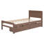 Structure de lit plateforme moderne avec 2 tiroirs-1281126555