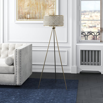 Lampe trépied 59 po Zenobia