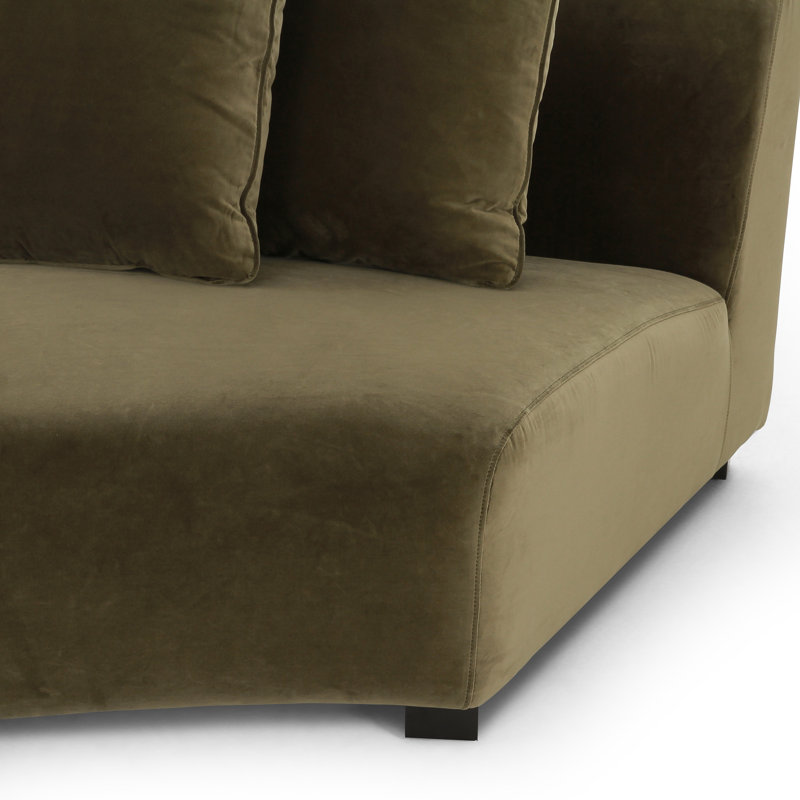 Liam Modular Sectional, Green