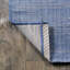 Tapis intérieur / extérieur bleu / beige Cura Modern Strie-2091600399