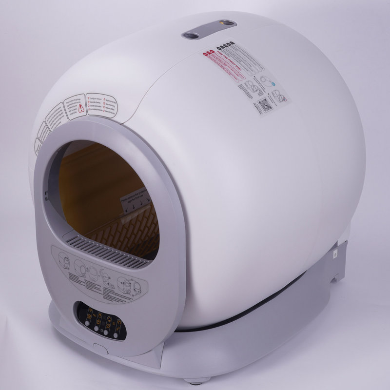 Self-Cleaning Cat Litter Box, Automatic Scooping And Odour Removal, App Control Support 2.4G Wifi (Keyed Model)