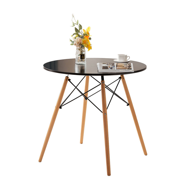 Table basse 4 pieds Deza, Noir